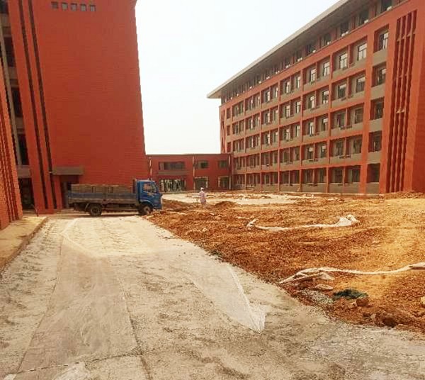 洛陽職業(yè)技術(shù)學院透水磚工程案例-施工前 洛陽職業(yè)技術(shù)學院透水磚工程案例-施工前